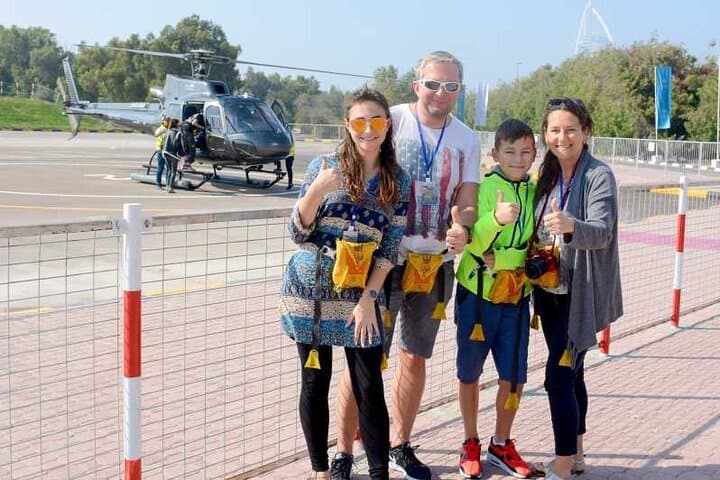 Dubai from Above: Helicopter Flight and Global Village Evening Tour photo 3