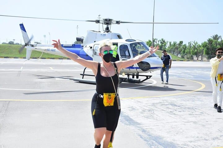 Dubai from Above: Helicopter Flight and Global Village Evening Tour photo 2