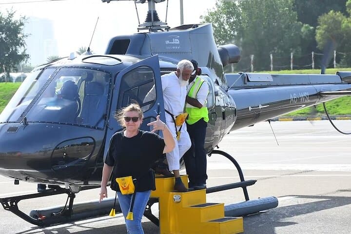 Dubai from Above: Helicopter Flight and Global Village Evening Tour photo 5