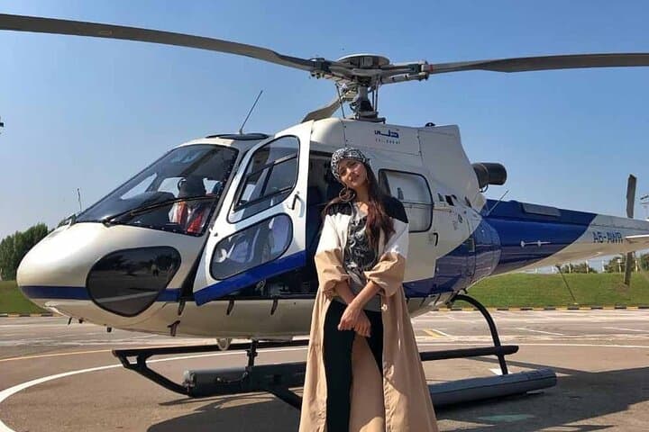 Dubai from Above: Helicopter Flight and Global Village Evening Tour photo 6