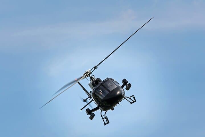 Dubai from Above: Helicopter Flight and Global Village Evening Tour