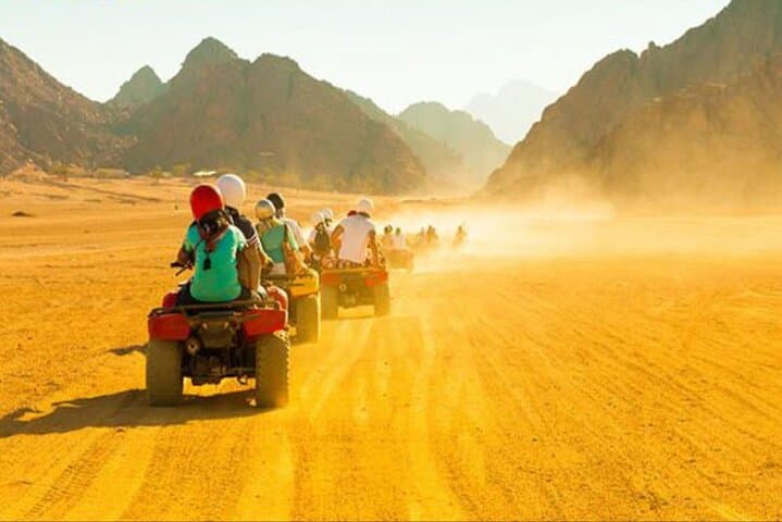 Sunset Desert Quad Biking Safari from Hurghada — 4-Hour Guided Adventure photo 2