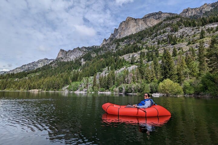 Alpine Lake Packraft Float and Guided Hike in the Bitterroot Mountains photo 2