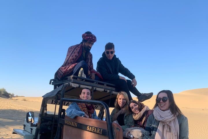 Wild Desert Overnight Safari: Jeep, Camel & Stars in the Thar