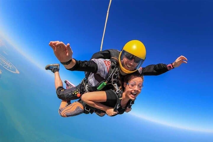 Dubai Sunrise Skydive & Al Iwan Dinner at Burj Al Arab — Tandem Jump and Luxury Evening