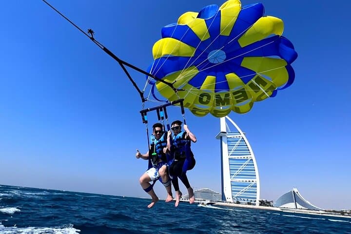 Parasailing Over Dubai Marina: 15-Min Flight With Burj Views photo 5