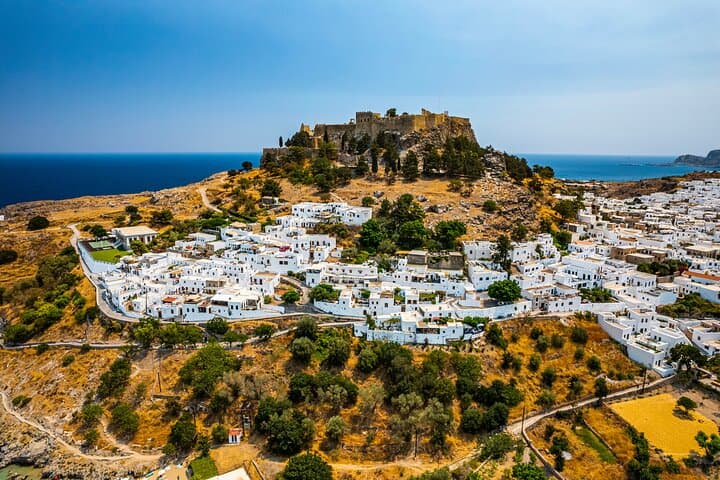 Explore Rhodes: Full-Day Tour to Lindos, Seven Springs & Kallithea photo 2