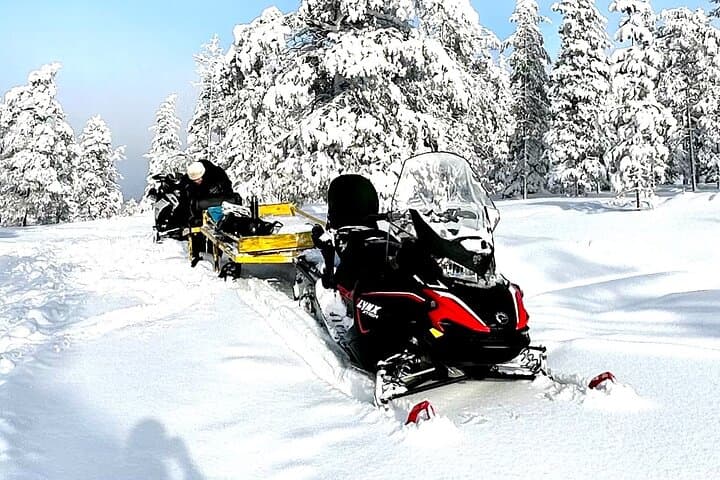 Full-Day Snowmobile, Ice Fishing & Sauna Experience in Rovaniemi photo 6