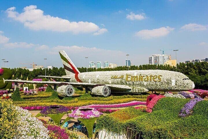 Dubai's Miracle Garden & Global Village: Floral Marvels and Global Flavors photo 1