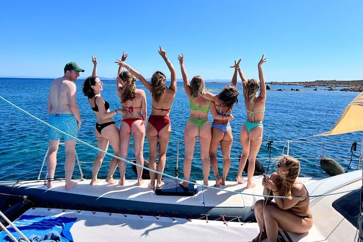 Sunset Catamaran Aperitif in Asinara National Park — Swim Stops & Sardinian Bubbles photo 5