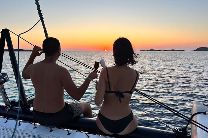 Sunset Catamaran Aperitif in Asinara National Park — Swim Stops & Sardinian Bubbles photo 6