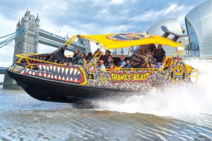 Thames Beast Speedboat Ride from Tower Millennium Pier — 40-Minute High-Speed River Experience