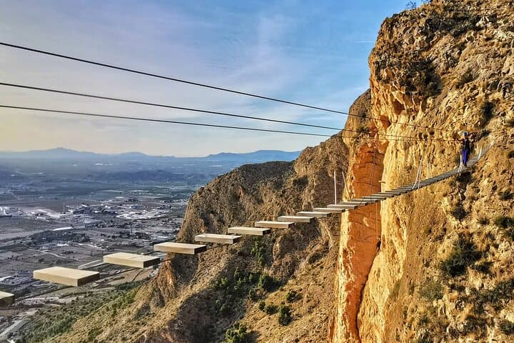 Redován Via Ferrata K4: High-Exposure Climbing Near Elche, Spain photo 3