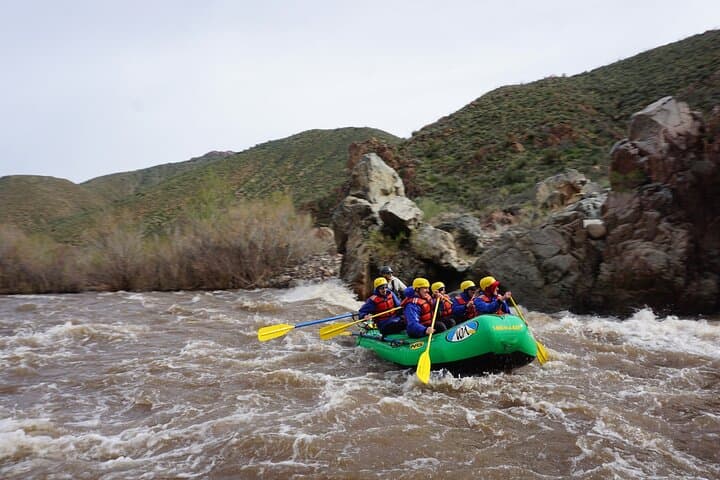 Salt River Whitewater Rafting Full-Day: Class III–IV in the Salt River Canyon