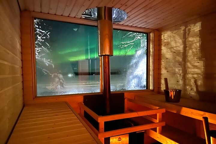 Private Wooden Sauna and Ice Swimming Experience in Rovaniemi