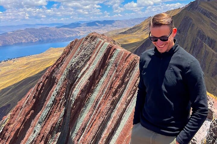 Private Guided Tour to Pallay Punchu Rainbow Mountain from Cusco photo 2