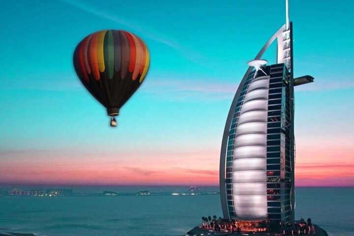 Dubai Morning Desert Balloon Ride: Sunrise Over Dunes & Wildlife photo 1