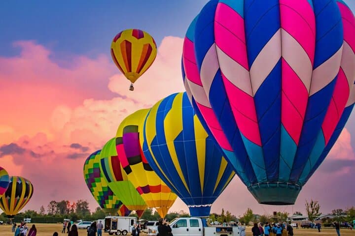 Sunrise Hot Air Balloon Over Dubai Desert Conservation Reserve — Half Day Flight