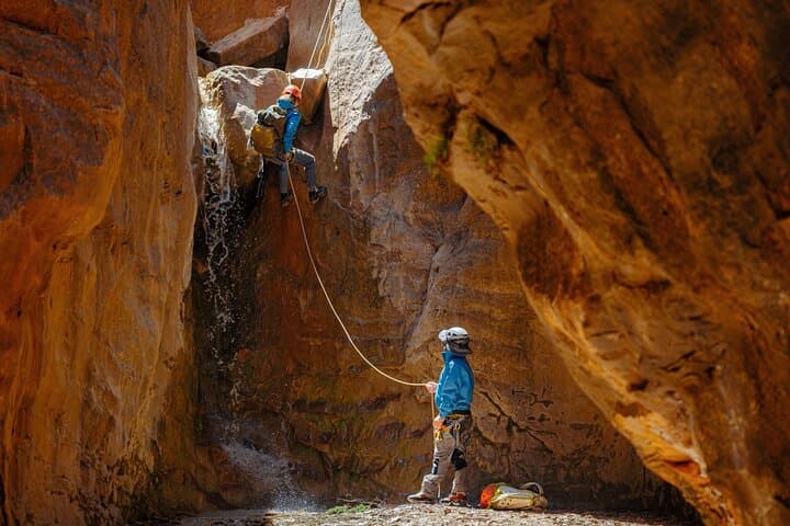 Exploring East Zion's Stone Hollow: A Full-Day Slot Canyon Canyoneering Adventure photo 2
