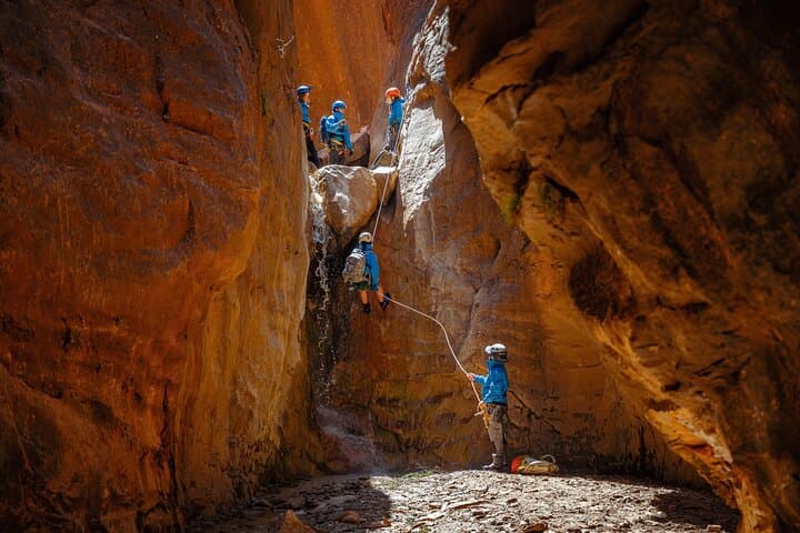 Exploring East Zion's Stone Hollow: A Full-Day Slot Canyon Canyoneering Adventure photo 5