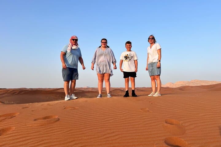 Red Dunes and Quad Tracks: Dubai Desert Safari on a Quad Bike