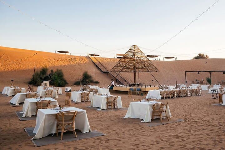 Sunset and Dinner at Sonara Desert Camp: Falcon Shows, Camel Rides & Stargazing photo 5