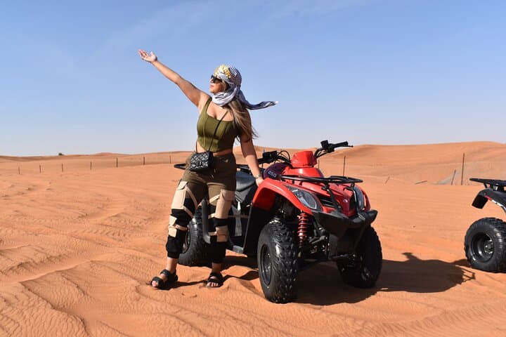Sunrise Dubai Desert Safari: Quad Biking, Dune Bashing & Sandboarding photo 6