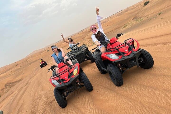 Sunrise Dubai Desert Safari: Quad Biking, Dune Bashing & Sandboarding photo 2