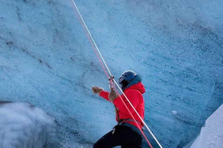 Soar Over Solheimajokull: Zip Line and Glacier Hike from Vík photo 3