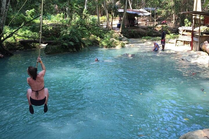 Blue Hole & Dunn's River Falls: White River Tubing Day Trip with Lunch photo 4