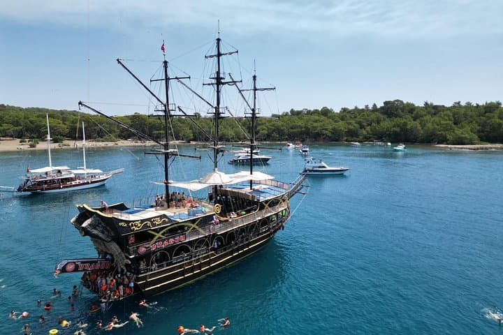 Kemer Pirate Boat Cruise: Full-Day Sail to Phaselis, Paradise & Pirate Bays photo 4