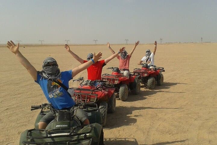 Marsa Alam Desert Quad Biking: High-Speed Dune Run & Bedouin Tea