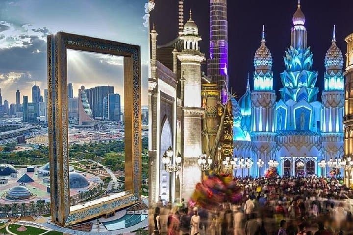 Dubai Frame & Global Village: Full-Day Pass to Dubai’s Past, Present and Global Flavors photo 1