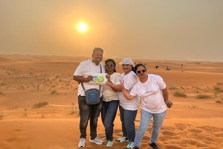Dubai Red Dunes Desert Safari — Private Camel Ride, Sandboarding & BBQ Experience photo 3