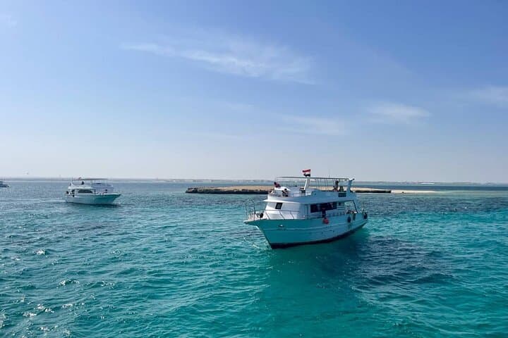 Eden Island Full-Day Boat Trip from Hurghada: Snorkel the Red Sea photo 1