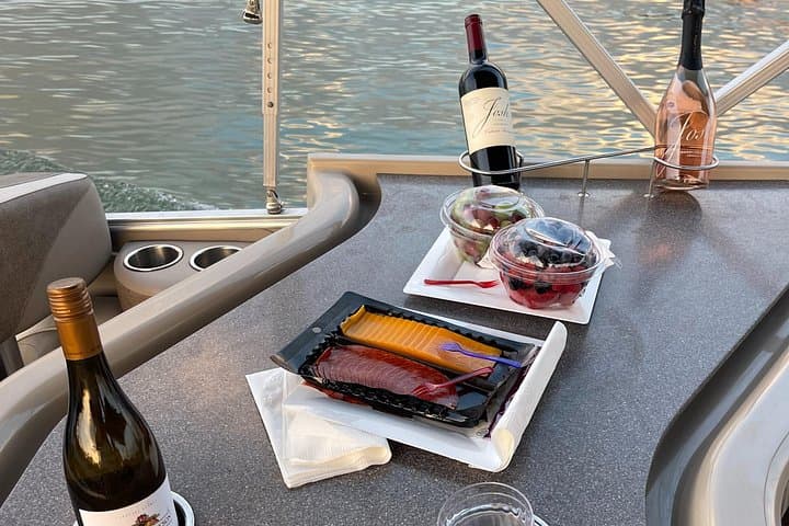 Naples Holiday Light Cruise: Sunset & Port Royal Private Pontoon Tour photo 2