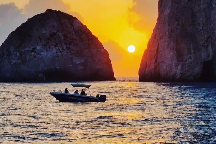 Zakynthos Private Sunset Cruise to Keri Caves & Mizithres Rocks photo 2