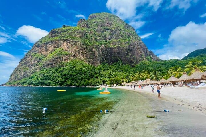 Pigeon Island Beach Day: Castries to Rodney Bay Half-Day Escape