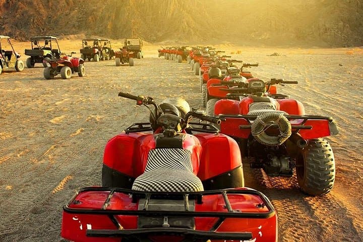 Hurghada Desert Safari: 6-Hour Quad, Camel & Bedouin Village Adventure photo 2