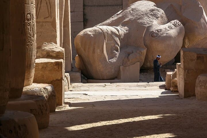 Private Ramesseum and Howard Carter House Tour — Offbeat History Walk from Luxor photo 1
