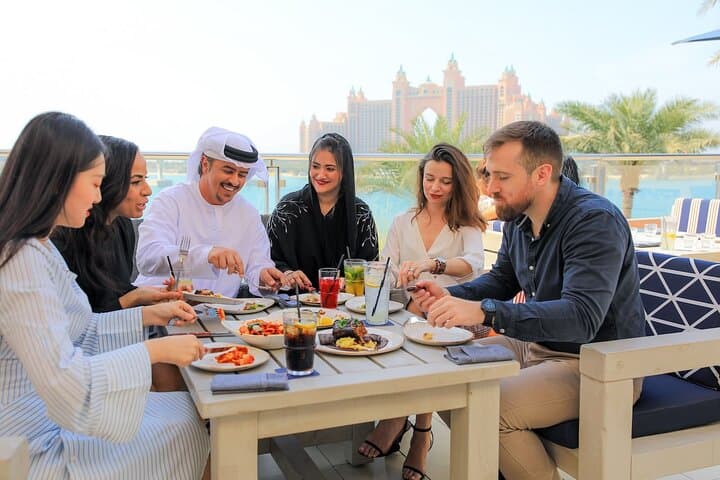 Dubai Spice & Gold Souk Private Food Tour with Abra Ride