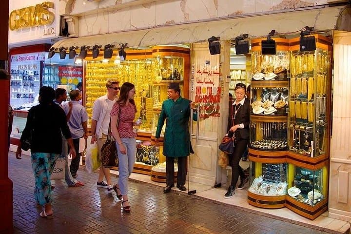 Dubai Private Shopping Tour and Burj Al Arab Luxury Dinner: Gold Souk to Skyview photo 2