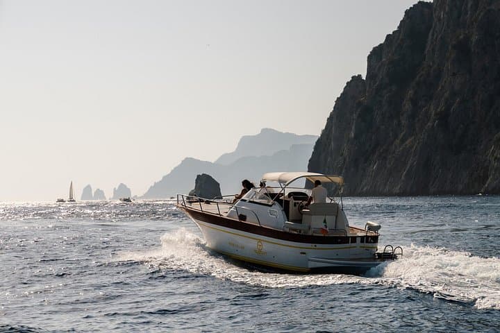 Capri and Positano Private Boat Tour from Sorrento — Comfort 28ft Day Cruise photo 2
