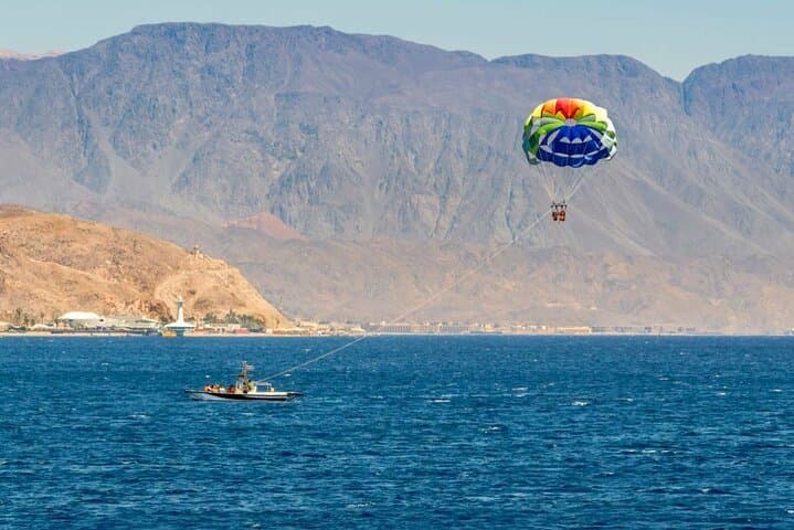 Dahab Parasailing: Soar Above the Red Sea for Unmatched Coastal Views
