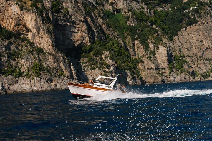 Capri and Positano Classic Private Cruise: 7–8 Hour 25ft Boat Experience from Sorrento photo 4
