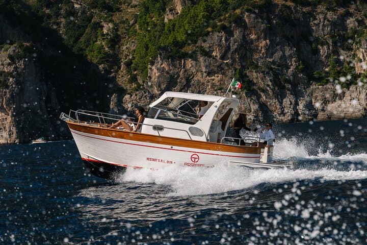 Capri and Positano Classic Private Cruise: 7–8 Hour 25ft Boat Experience from Sorrento photo 6