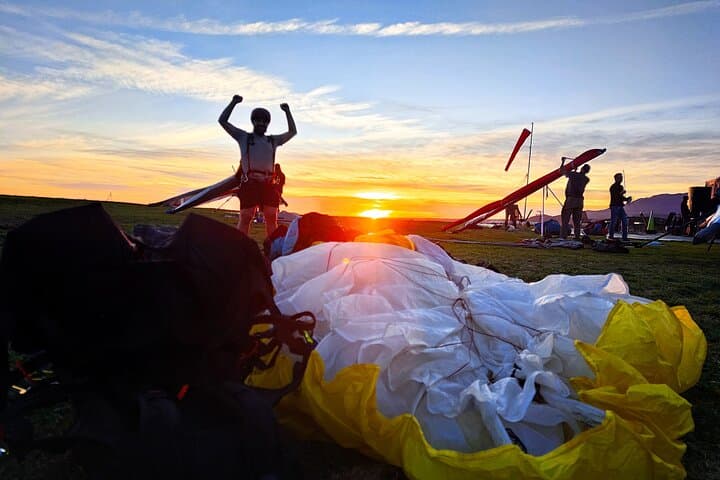 Soar Andy Jackson Airpark: Tandem Paragliding over San Bernardino photo 6