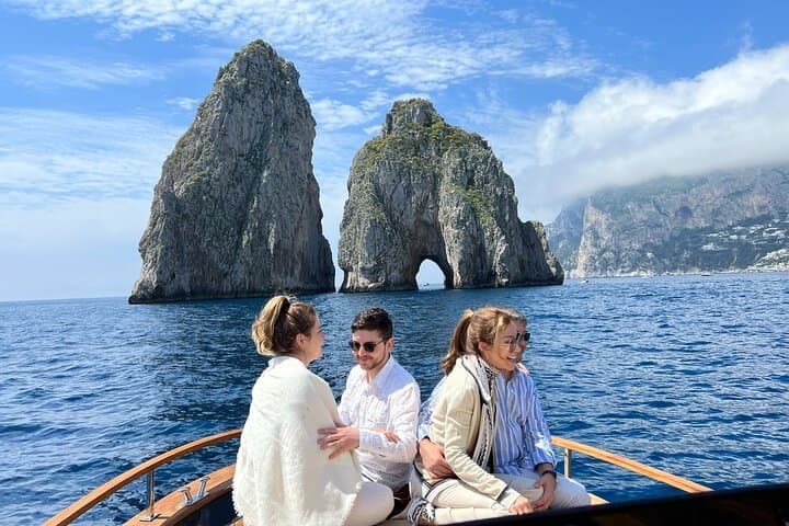 Capri Blue Grotto Priority Tour with Faraglioni Swim and Island Visit photo 2