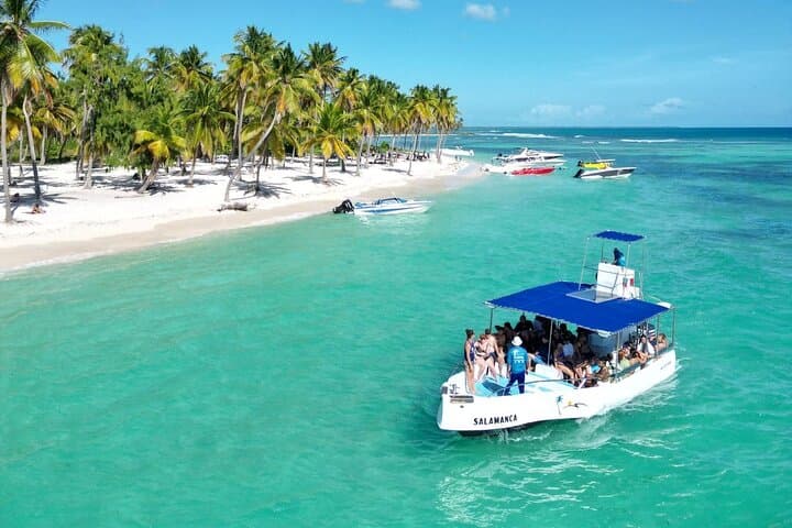 Saona Island Catamaran to Mano Juan & Natural Pool — Small-Group Day Trip from Bayahibe