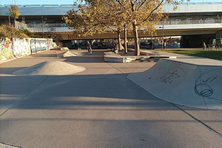 Skate at CopaBeach: Vienna's Danube Island Skatepark Session photo 5